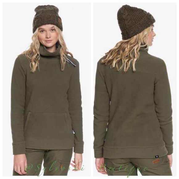 Roxy Womens Deltine Spindye Fleece